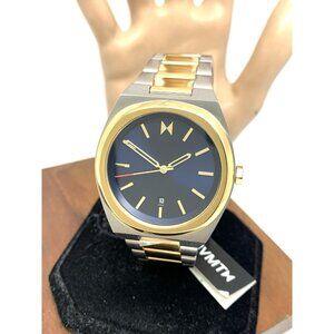 MVMT Men's Watch Quartz 28000357-D Odyssey II Blue Dial Two Tone Steel 40mm